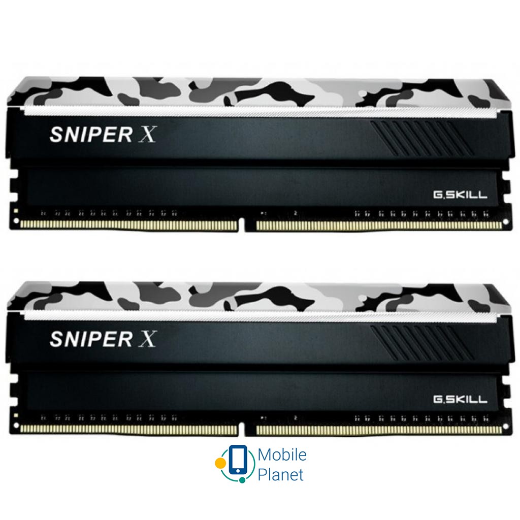 Оперативная память DDR4 32GB (2x16GB) 3200 MHZ SniperX Urban Camo G.Skill (F4-3200C16D-32GSXWB) (UA)