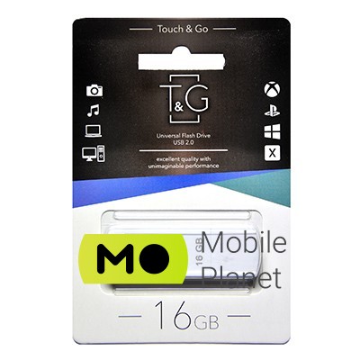 Флеш память 16GB T&G 011 Classic Series White (TG011-16GBWH)