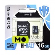 16GB UHS-I Class 10 Hi-Rali + SD-adapter (HI-16GBSD10U1-01)