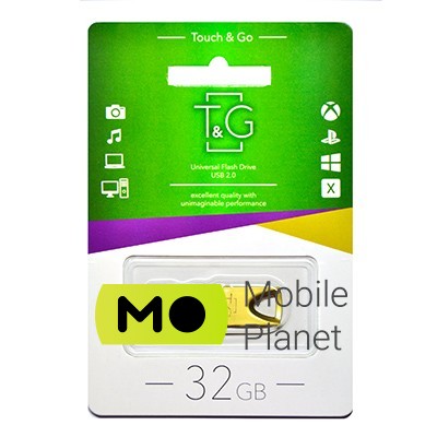 Флеш пам `ять 32GB T&G 117 Metal Series Gold (TG117GD-32G)