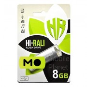 8GB Hi-Rali Rocket Series Silver (HI-8GBVCSL)