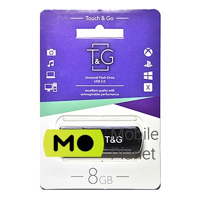 Флеш память 8GB T&G 011 Classic Series Black (TG011-8GBBK)