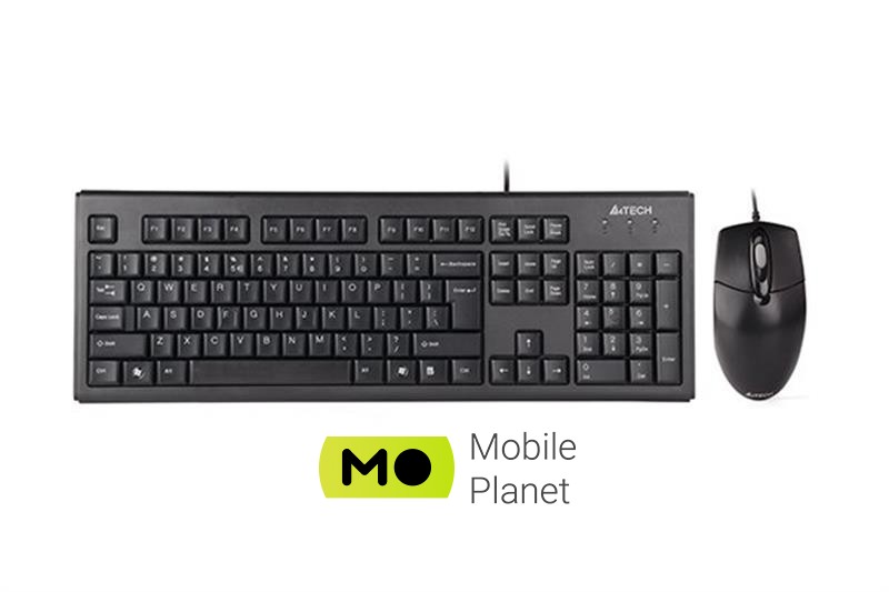 Комплект A4Tech KR-8372 Black USB