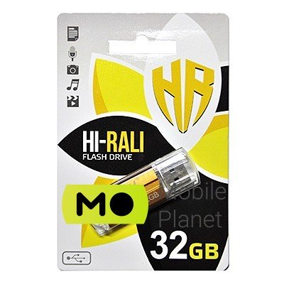 Флеш память 32GB Hi-Rali Corsair Series Bronze (HI-32GBCORBR)