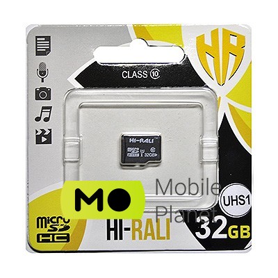 Карта пам'яті 32GB UHS-I Class 10 Hi-Rali (HI-32GBSD10U1-00)