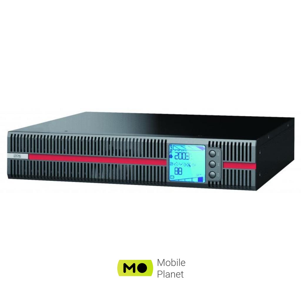 Источник бесперебойного питания Powercom MRT1500 RM LCD (UA)