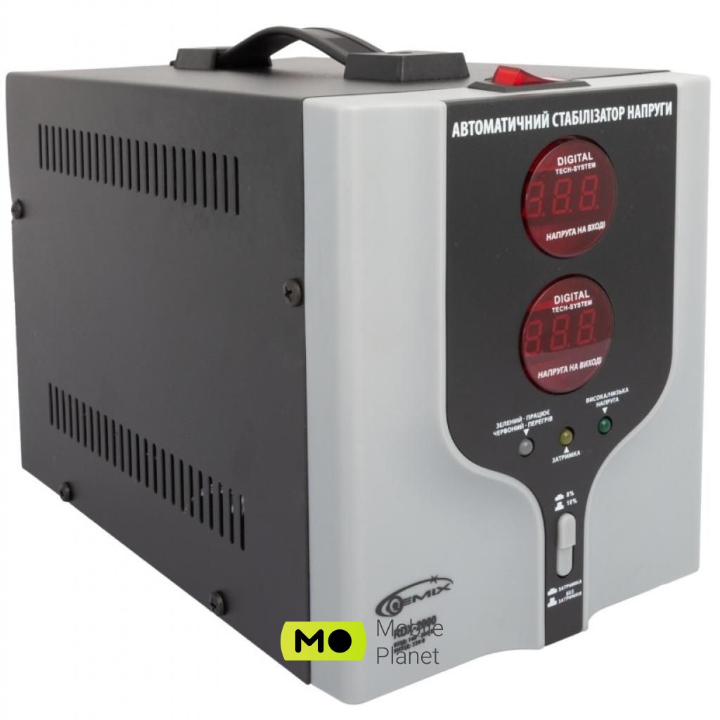 Стабілізатор напруги GEMIX RDX-2000 (UA)