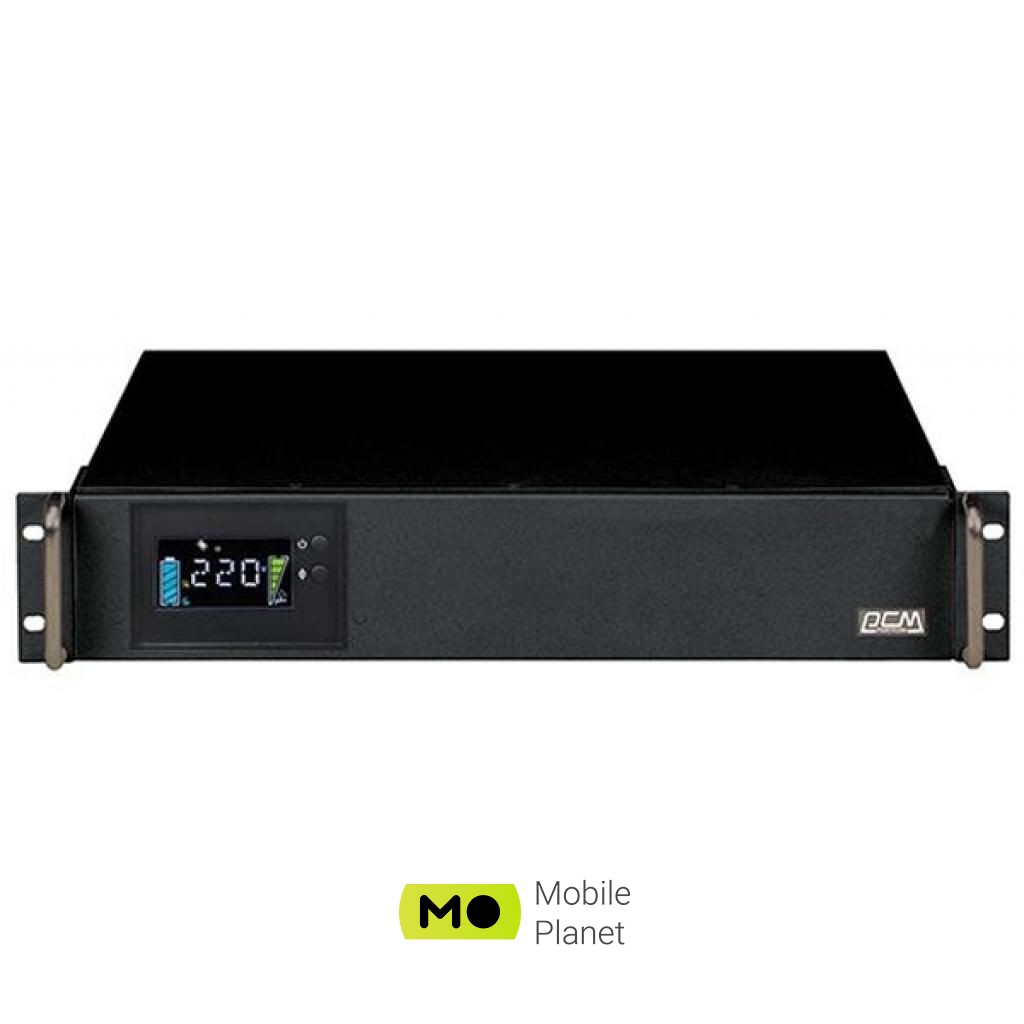 Джерело безперебійного живлення Powercom KIN-1200AP RM LCD (UA)