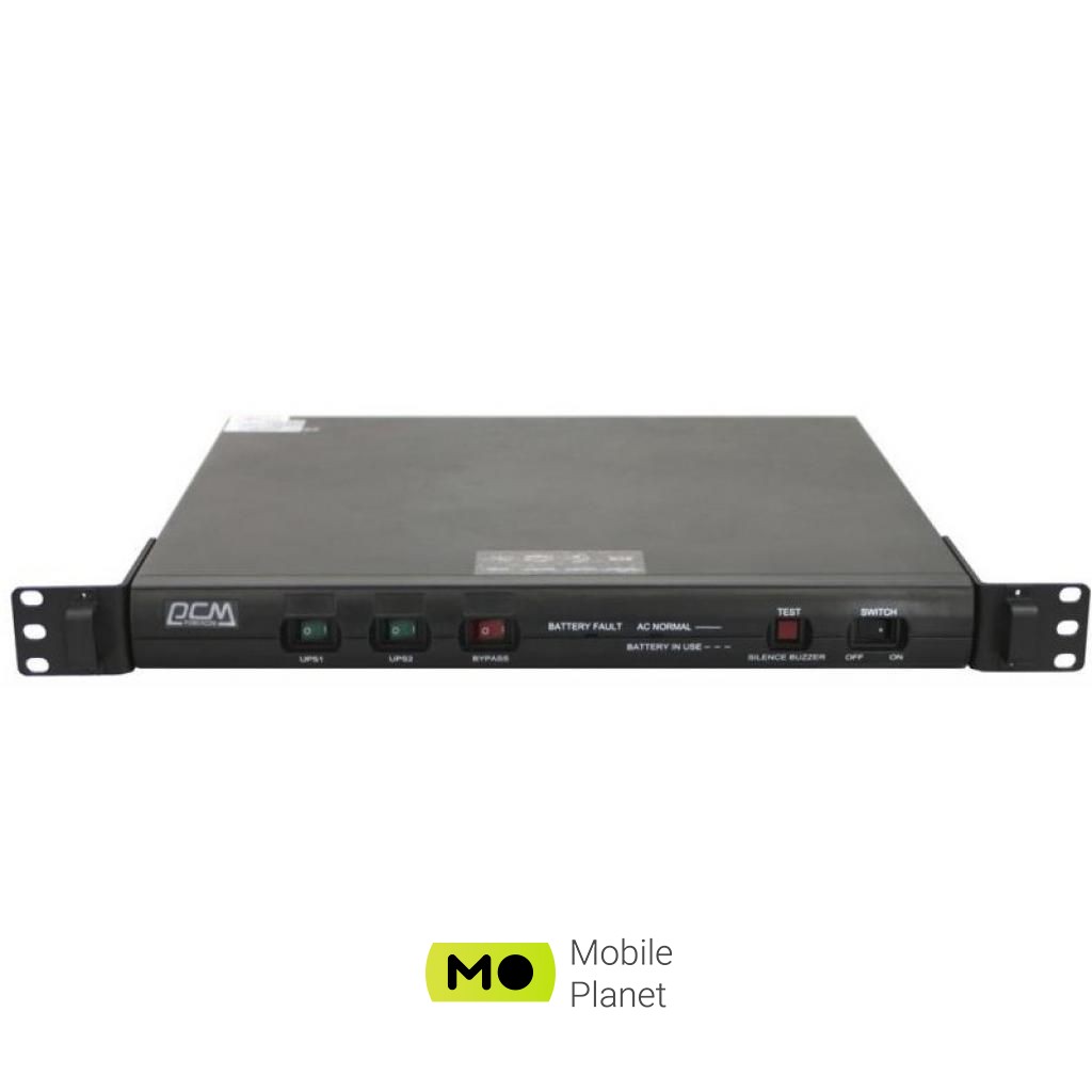 Джерело безперебійного живлення Powercom KIN1000AP RM1U (UA)