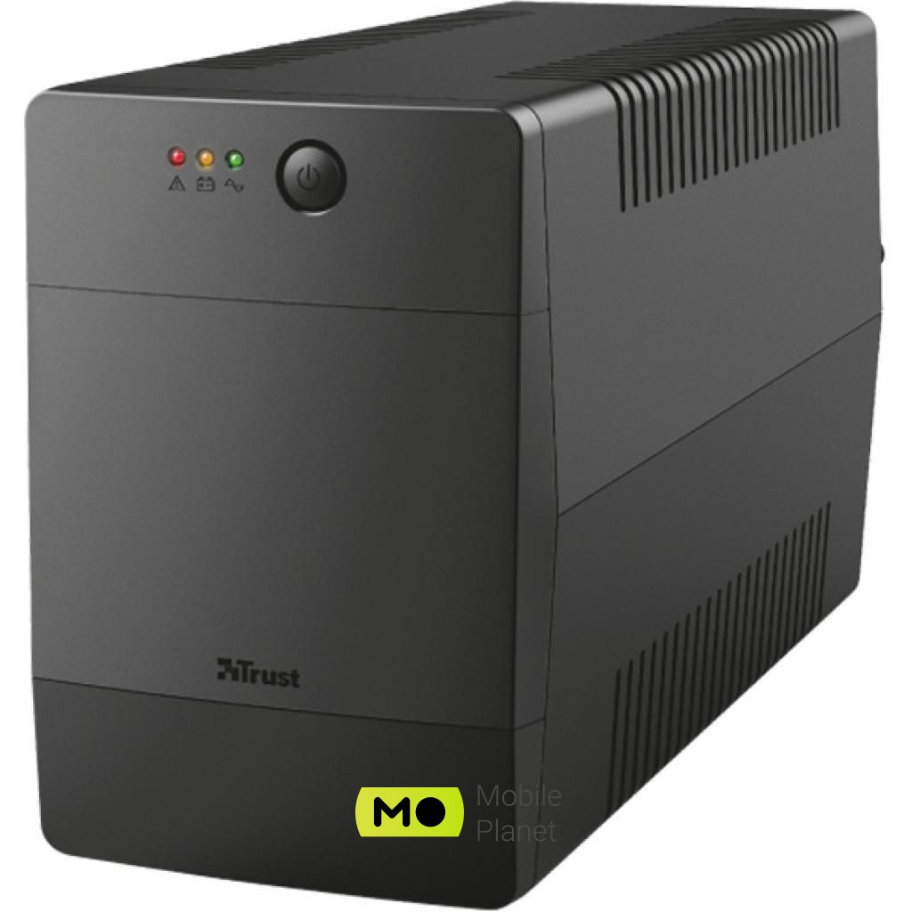 Источник бесперебойного питания Trust UPS Paxxon 1000VA UPS 4 Outlets (23504) (UA)
