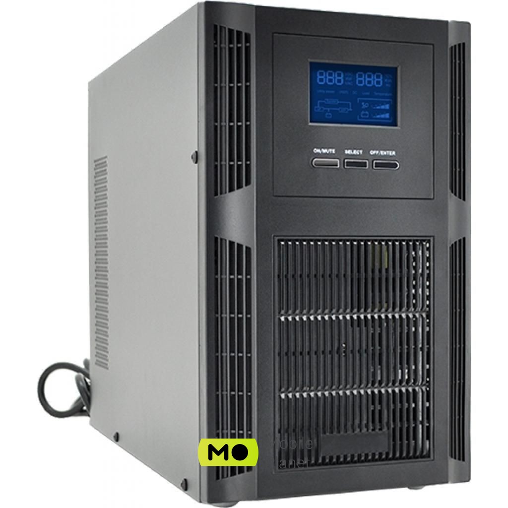 Джерело безперебійного живлення Ritar PT-1KS-LCD, 1000VA (800Вт) (PT-1KS-LCD) (UA)