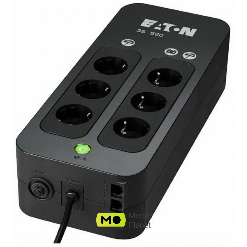 Джерело безперебійного живлення Eaton 3S 550VA (9400-43157) (UA)