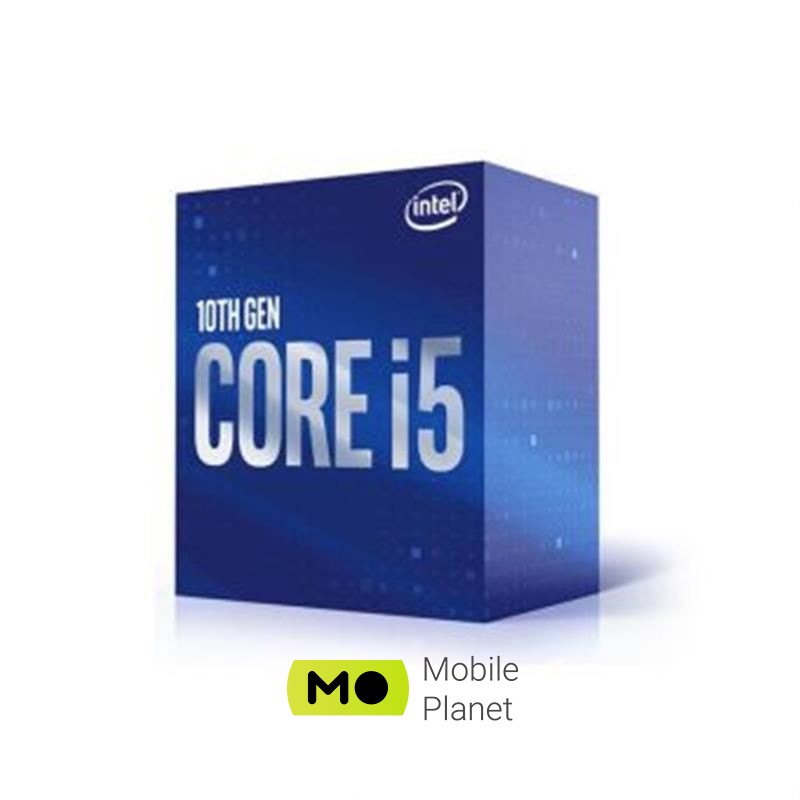 Процесор Intel Core i5 10400F 2.9GHz (12MB, Comet Lake, 65W, S1200) Box (BX8070110400F)