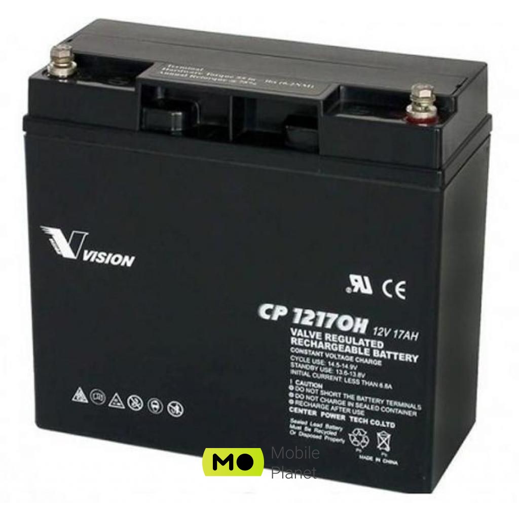Акумуляторна батарея Vision CP 12V 17Ah (CP12170HD) (UA)