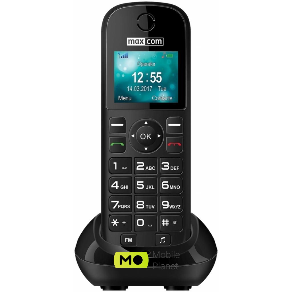 Мобильный телефон Maxcom MM35D Black (UA)