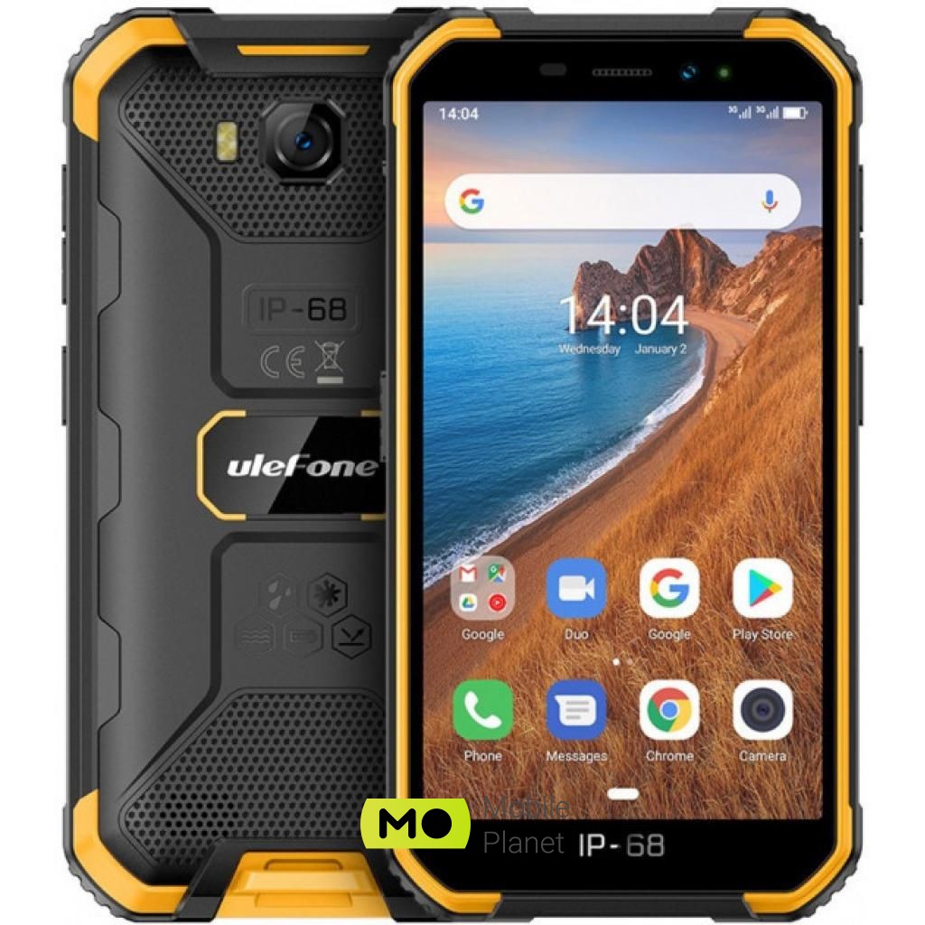 Телефон Ulefone Armor X6 2/16GB Black Orange (6937748733430) (UA)