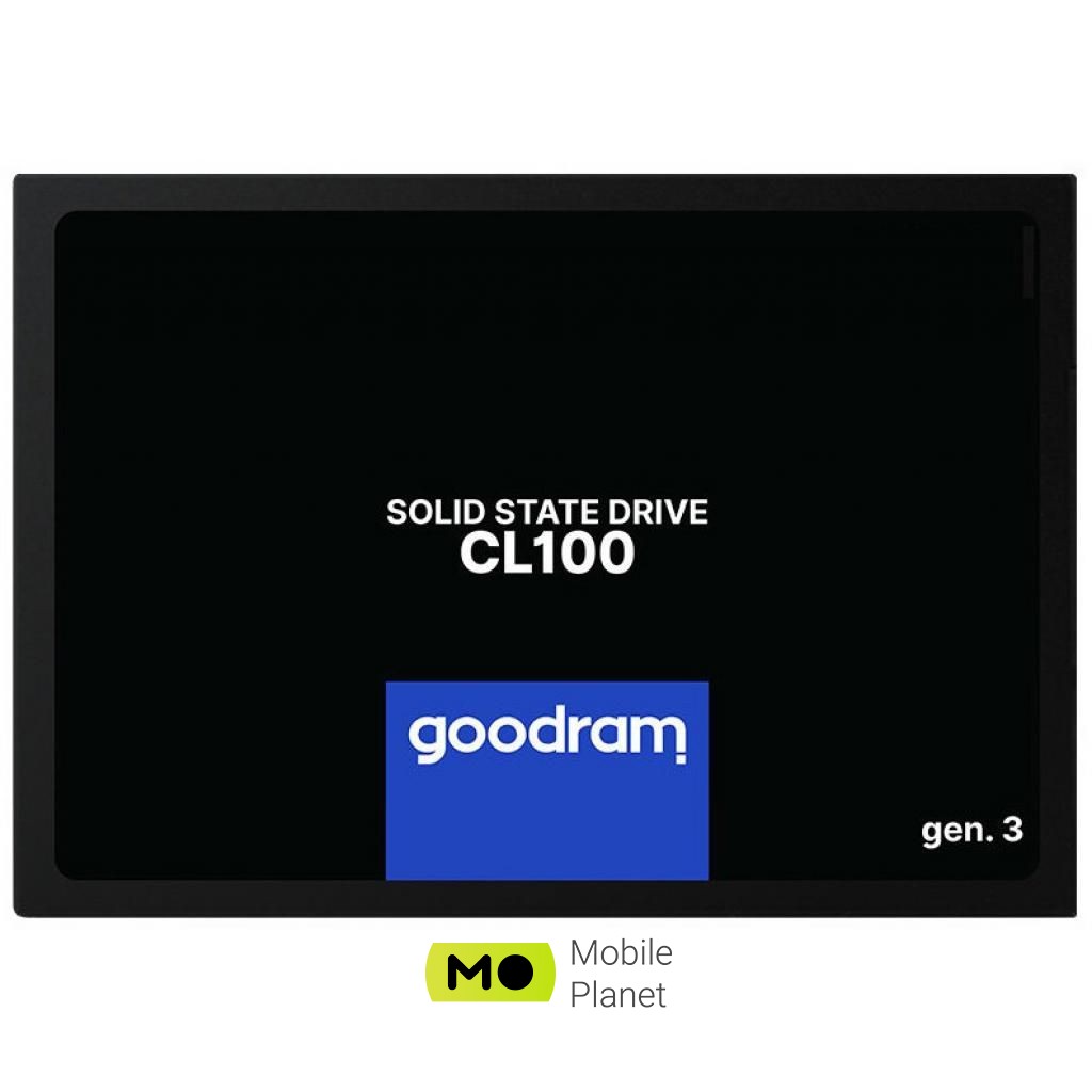 SSD диск 2.5 480GB GOODRAM (SSDPR-CL100-480-G3) (UA)