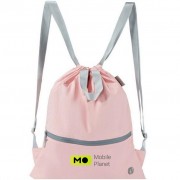 Xiaomi RunMi 90 Points Lightweight Urban Drawstring Backpack Pink (6972125146175) (UA)