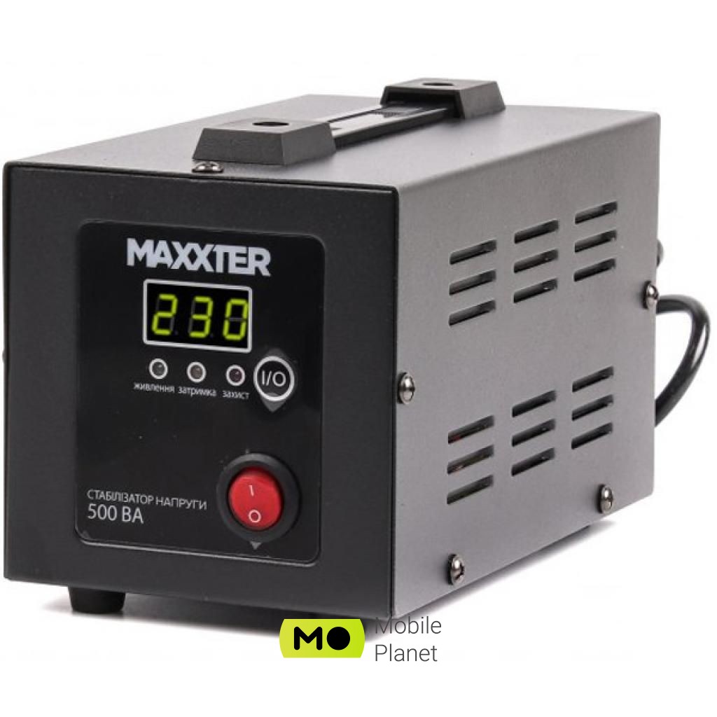 Стабилизатор напряжения Maxxter MX-AVR-E500-01 (UA)