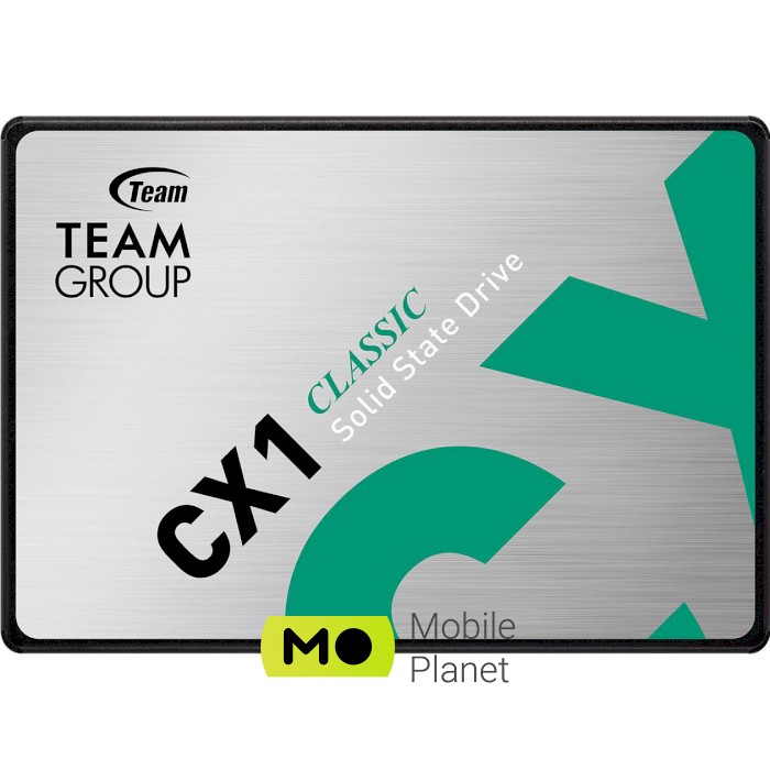 SSD диск SSD 480GB Team CX1 2.5 SATAIII 3D SLC (T253X5480G0C101)