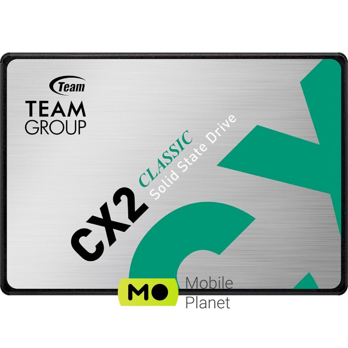SSD диск SSD 512GB Team CX2 2.5 SATAIII 3D SLC (T253X6512G0C101)