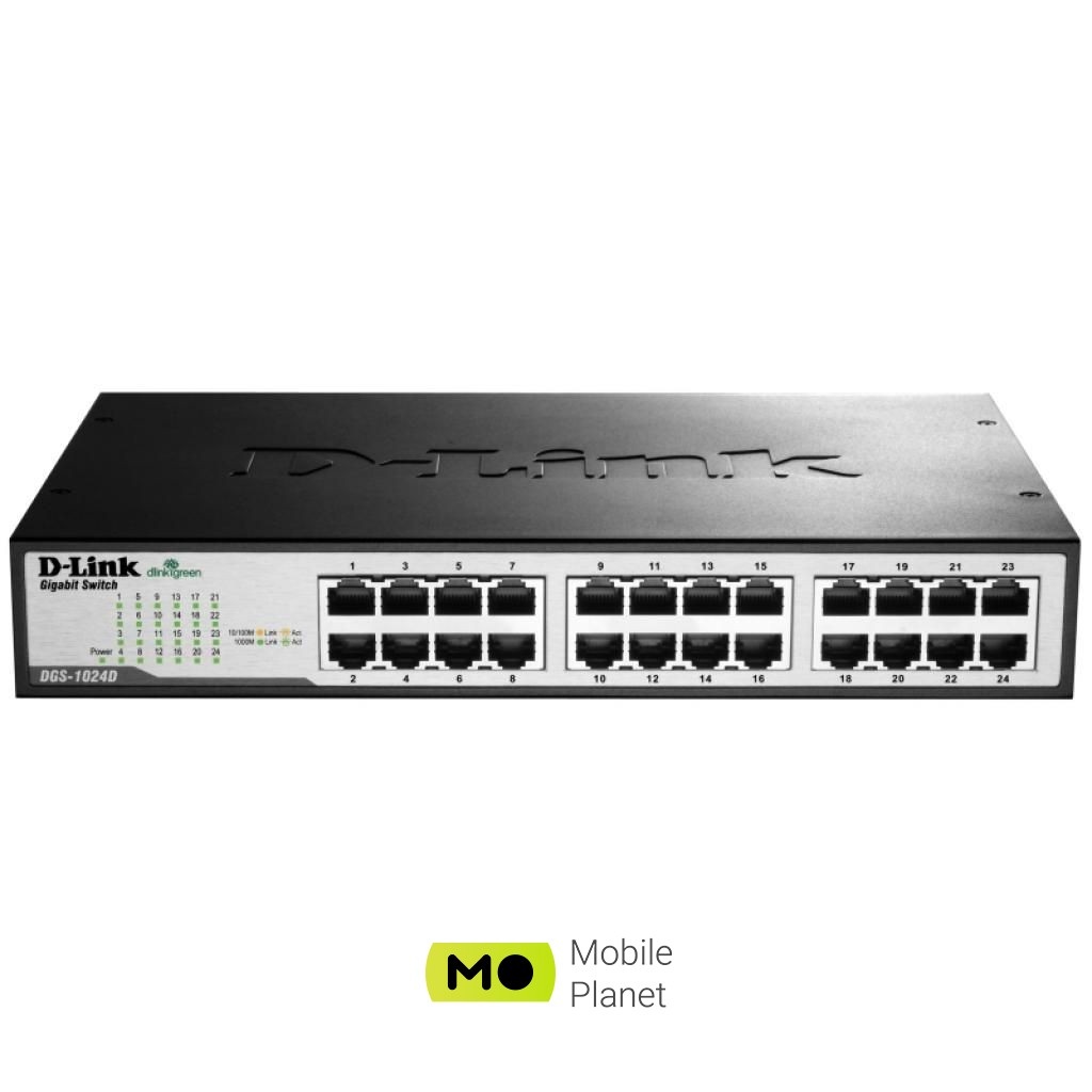 Коммутатор сетевой D-Link DGS-1024D (UA)