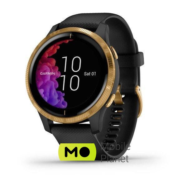 Garmin Venu Black / Gold (010-02173-33 / 010-02173-31 / 010-02173-39)