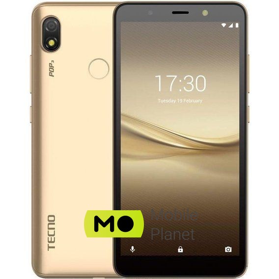 Мобільний телефон Tecno Pop 3 (BB2) 1/16GB Dual Sim Champagne Gold (4895180751271) (UA)