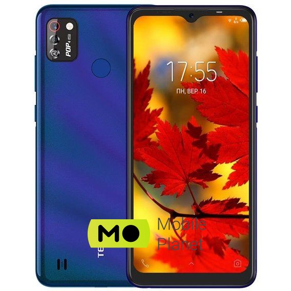 Телефон Tecno Pop 4 Pro (BC3) 1/16GB Dual Sim Cosmic Shine (4895180760839)