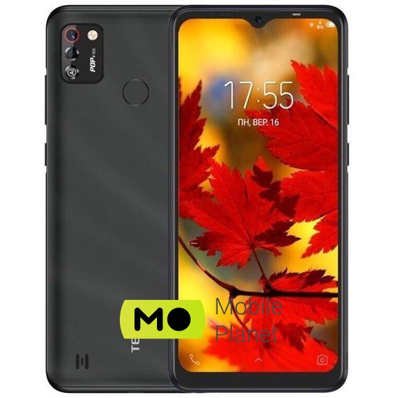 Телефон Tecno Pop 4 Pro (BC3) 1/16GB Dual Sim Pearl Black (4895180760822) (UA)