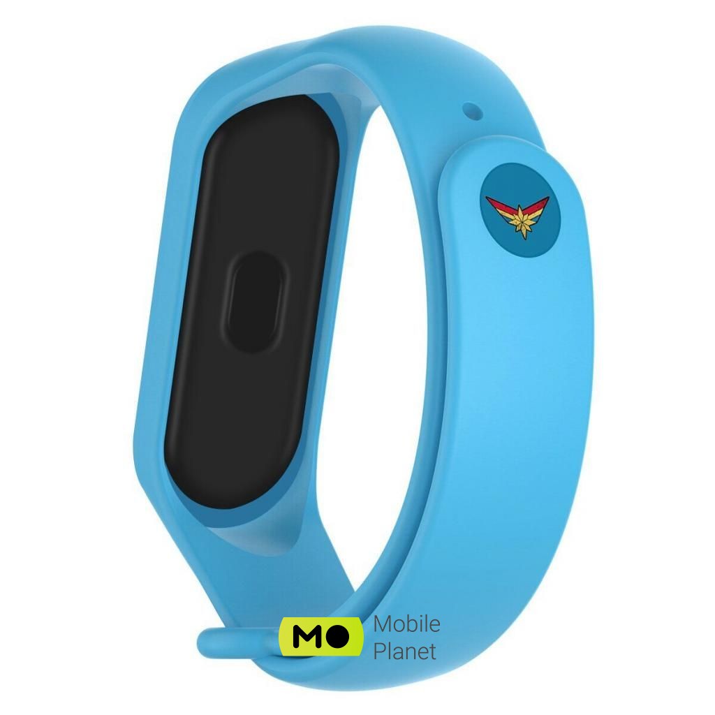 Armorstandart Superhero Edition для Xiaomi Mi Band 5 Captain Marvel Blue (ARM57075) (UA)