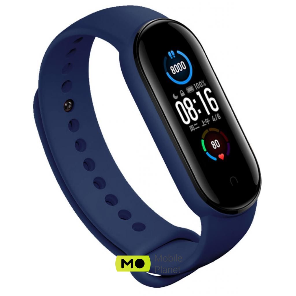 BeCover Silicone для Xiaomi Mi Smart Band 5 Deep Blue (705065) (UA)