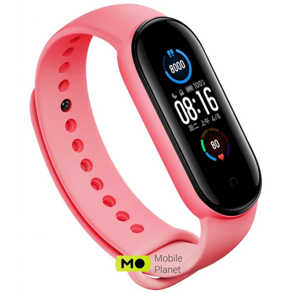 BeCover Silicone для Xiaomi Mi Smart Band 5 Pink (705069) (UA)