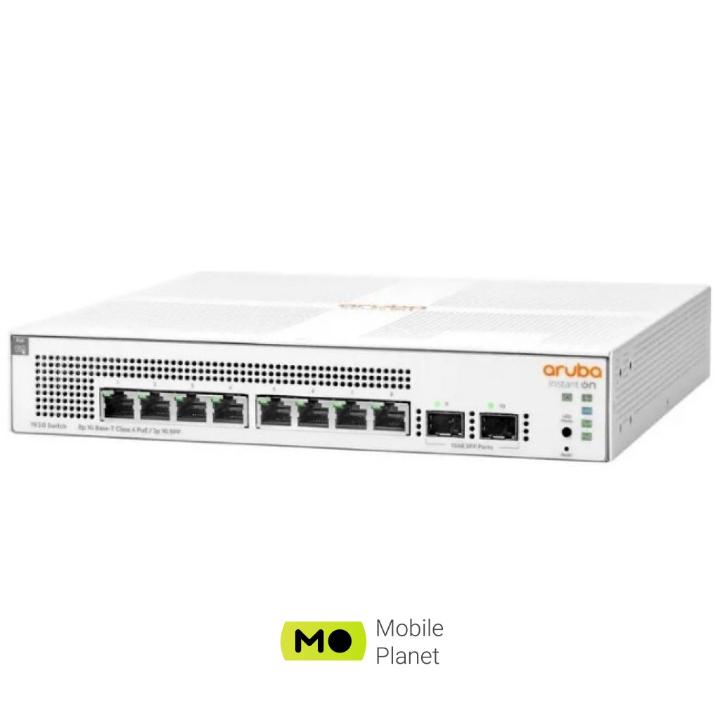 Комутатор мережевий HP IOn 1930 8G 2SFP 124W (JL681A) (UA)