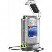 Maiwo K104A USB 3.0 - SATA III, з блоком живлення 12В / 2А (K10435) (UA)