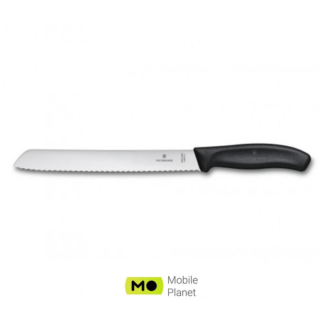 Victorinox SwissClassic Bread Knife 21 см Black (6.8633.21B) (UA)
