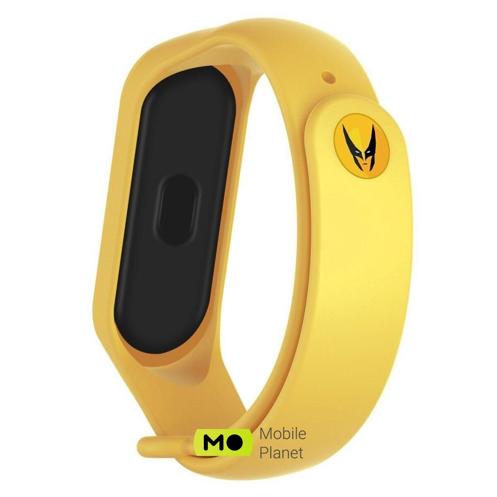 Armorstandart Superhero Edition для Xiaomi Mi Band 5 Wolverine Yellow (ARM57072) (UA)