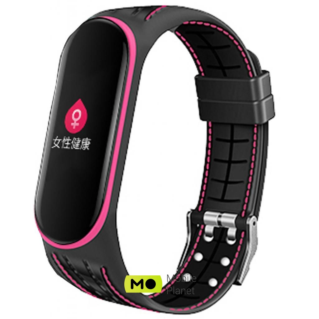 BeCover Lattice Style для Xiaomi Mi Smart Band 5 Pink (705163) (UA)