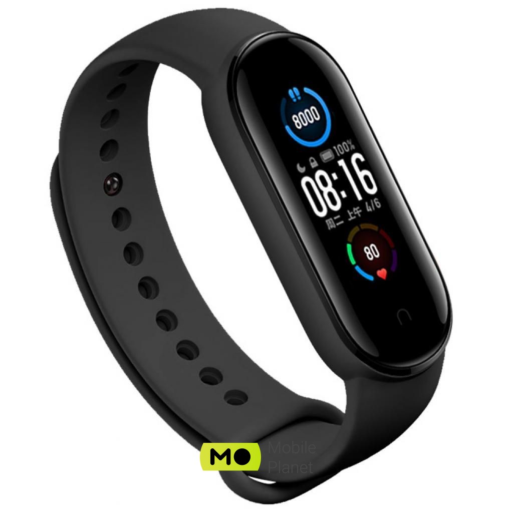 BeCover Silicone для Xiaomi Mi Smart Band 5 Black (705062) (UA)