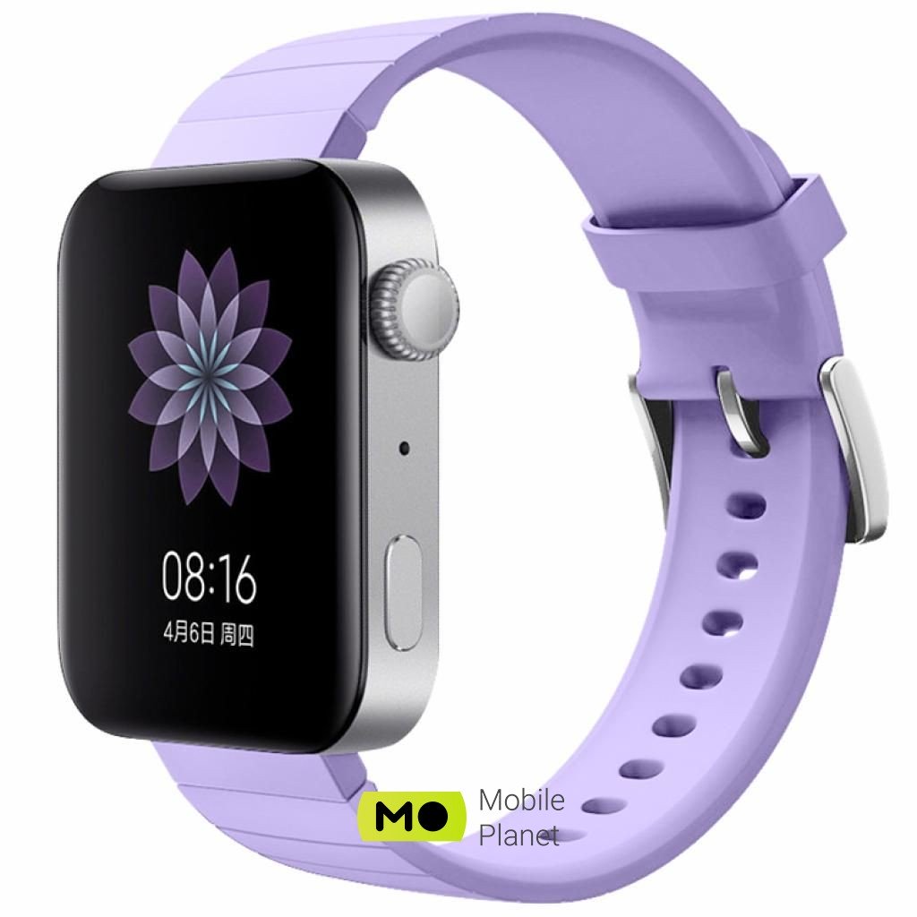 BeCover Silicone для Xiaomi Mi Watch Light Purple (704515) (UA)