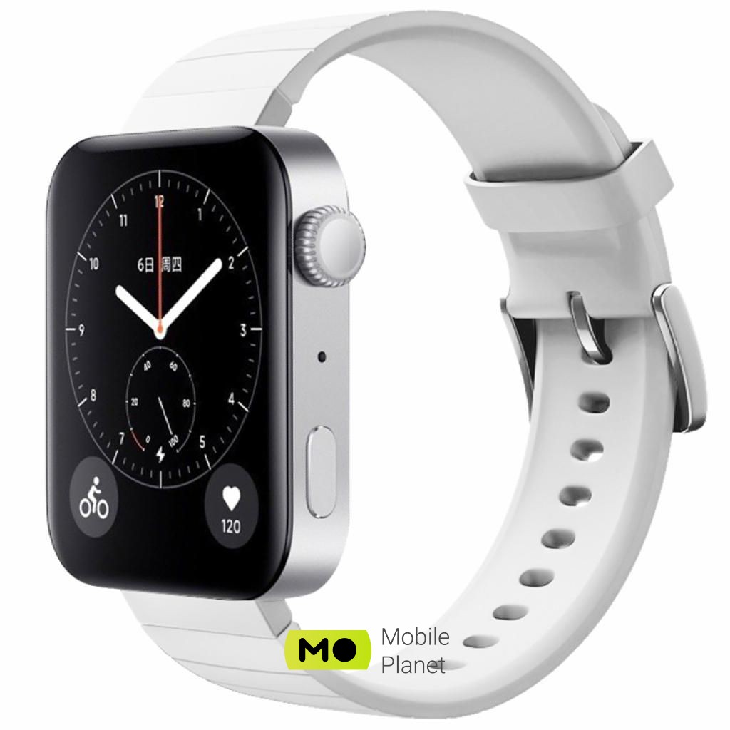BeCover Silicone для Xiaomi Mi Watch White (704521) (UA)