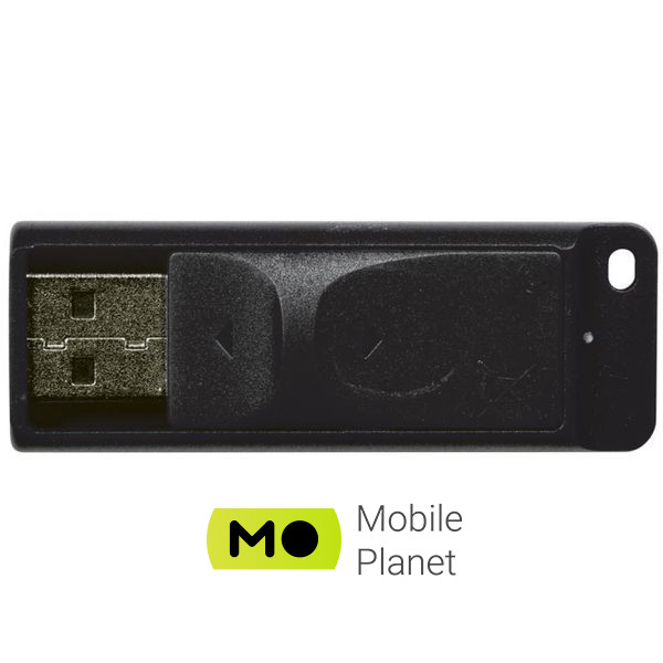 Флеш память Verbatim 32GB Slider Black USB 2.0 (98697) (UA)