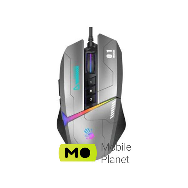 Мышь A4Tech Bloody W60 Max Gun Grey