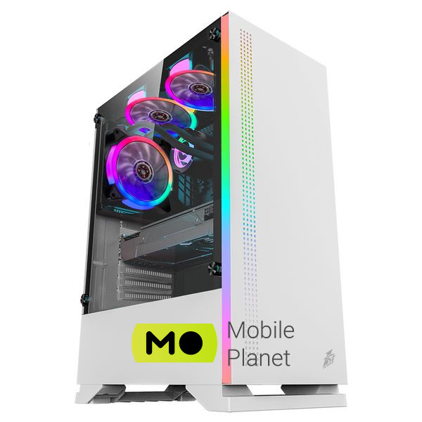 Корпус 1stPlayer BS-3-3R1-WH White без БП (UA)