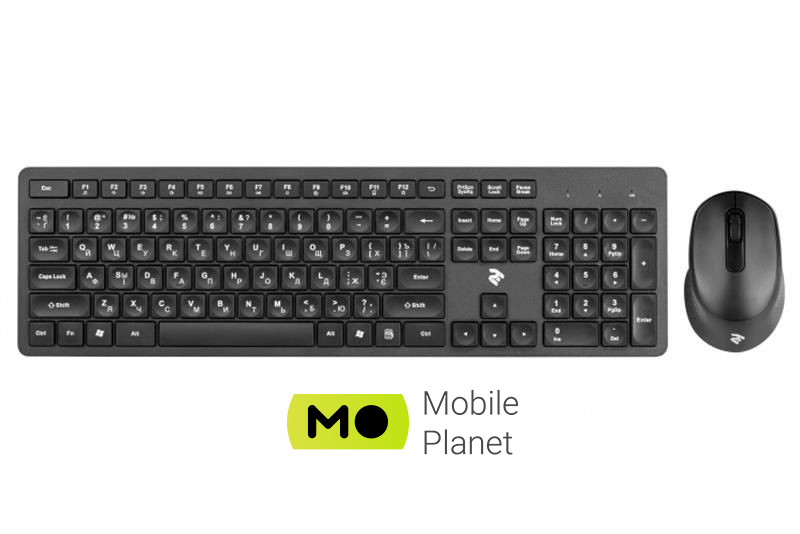 Комплект 2E MK420 (2E-MK420WB) Black (UA)