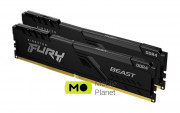 DDR4 2x16GB / 3200 Kingston Fury Beast Black (KF432C16BBK2 / 32) (UA)