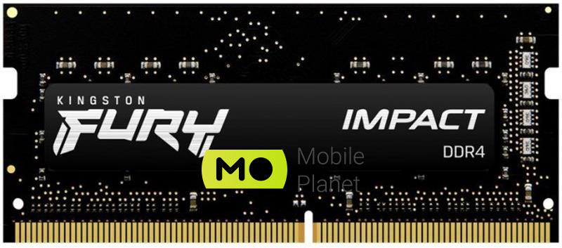Оперативна пам'ять SO-DIMM 16GB / 3200 DDR4 Kingston Fury Impact (KF432S20IB / 16)