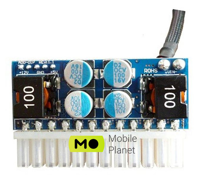 Блок питания EuroCase Pico 150W (DC12V/DC-ATX-PICO-150W) EU