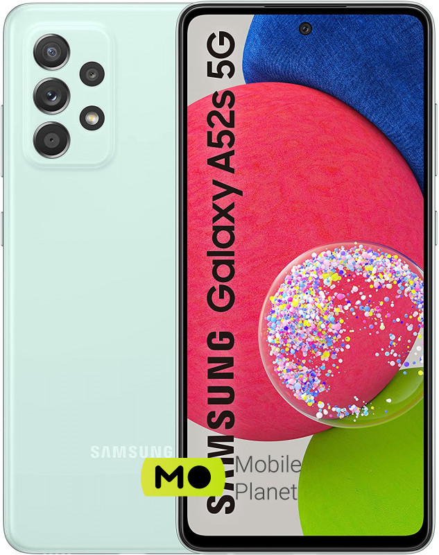 Мобільний телефон Samsung Galaxy A52s 5G 6/128GB Green (SM-A528BLGD)