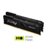 DDR4 64GB (2x32GB) 3600 MHz Fury Beast Black HyperX (Kingston Fury) (KF436C18BBK2/64) (UA)